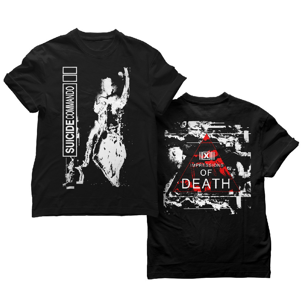 Out Of Line Shop Suicide Commando - Impressions Of Death - T-Shirt 2 Sided